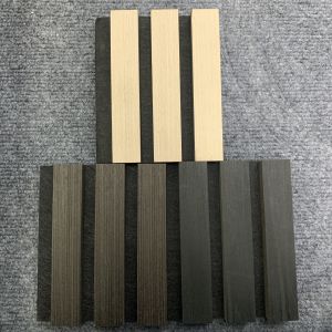 China Fire Resistant Diffusion Wood Veneer Wall Panels Multi Functional on sale