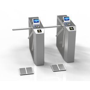 Cheap Security ESD Turnstile Access Control System , Electronic Automatic Turnstile Gate for sale
