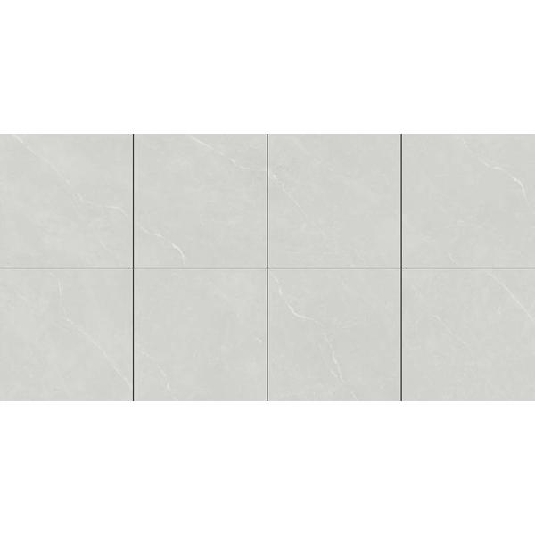 Gray Polished Glazed Porcelain Tile 1200x1200mm for Indoor Floor
