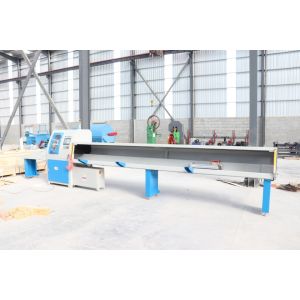 Wood Pallet Nailing Machine Automatic Woodworking Cross Cut Saw With Table