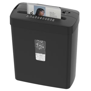 Factory Mini Paper Shredder Machine C220P 6 Sheets A4 Cross Cut 13L Basket Bin
