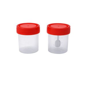 5ml 20ml 30ml 50ml 150ml Stool Specimen Collection Containers Cup With Spoon