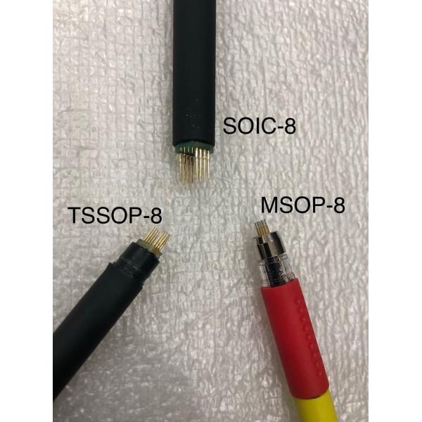 MSOP8 TSSOP8 SOIC 8 KITS pogo pin adapter with guide cap for in-circuit EEPROM