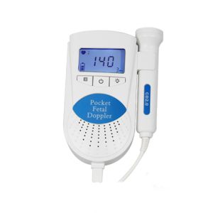 Smart Pocket Fetal Doppler /Backlight LCD CE and FDA Certificate
