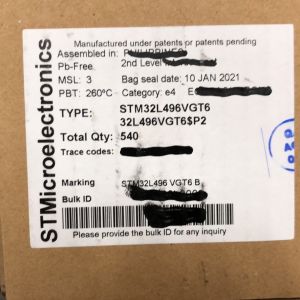 STM32L496VGT6 2.4GHz LTE Modem Module Antenna Low power consumption