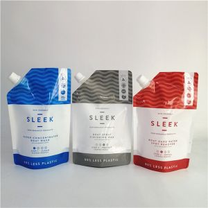 Storage Reusable Spout Pouches Container Sealable Bags for Drink Juice Milk