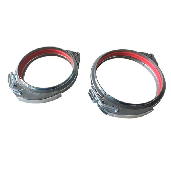 Quality 120mm 160mm Round Duct Clamps Quick Release Lever Clamp With Lock Mechanism wholesale