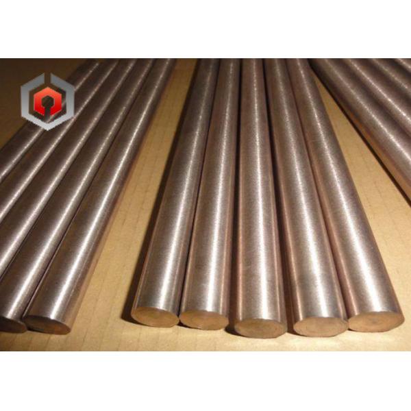 Quality High Hardness Copper Tungsten Rod Machinable ISO / RoHs Approval wholesale