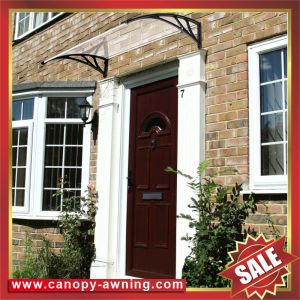 hot selling house door window sun rain shield pc polycarbonate DIY awning canopy