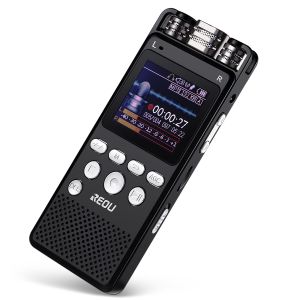 1536KBPS Stereo Audio Recording Device Portable Digital Voice Recorder Recorders