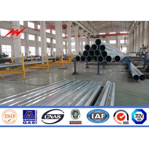 Type B 5mm Thickness 45ft Height Steel Utility Poles Gr50 Material Bitumen