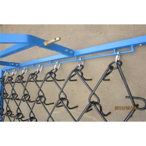Galvanized 3 Point Hooked Spring Tooth Drag Harrow For Tractor