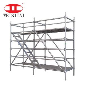 Complete Metal Galvanized Building Scaffolding Ringlock System For Construction