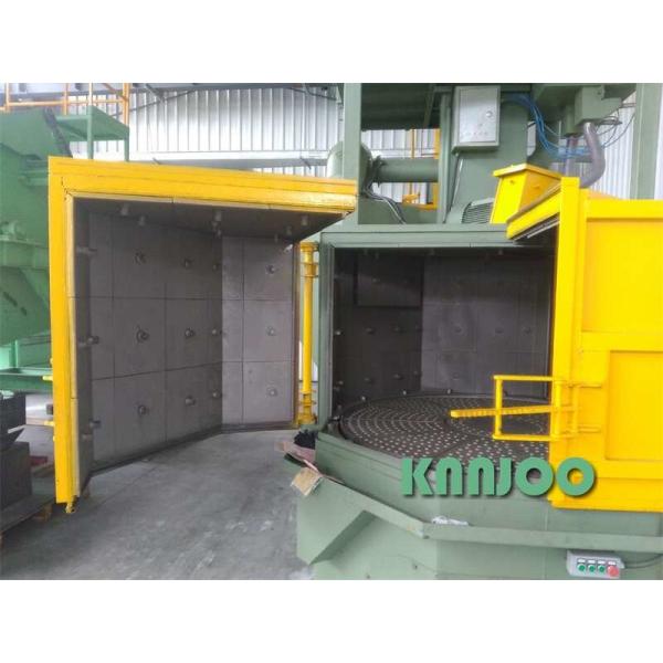 Quality Electric Rotating Shot Blasting Machine Effective Cleaning Solution wholesale