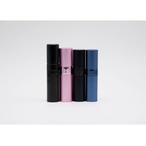 Aluminum Perfume Tester Bottle Atomizer 8ml Pocket Twist Refillable