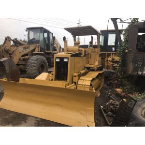 New Paint Open Cabin Used Mini Dozer CatD3C 78hp Cat 3046 Engine 10.8km/h