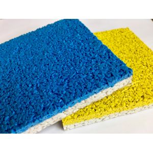 Customizable All Weather EPDM Rubber Running Track With Excellent Slip