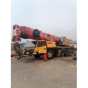 Used 12 Years Sy 220 Tons 62 Meters State Three Truck Crane Maximum Lifting