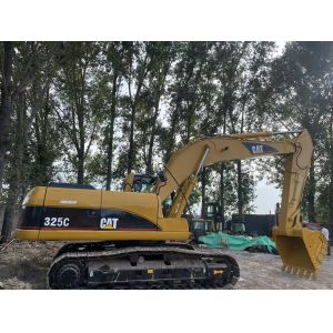 Hydraulic Used Crawler 25 Ton Digger Moving Cat 325C Heavy Excavator Machine