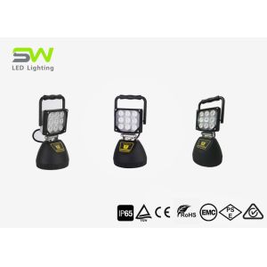 Magnetic Handheld Rechargeable Led Work Lights AC DC Red Lens Waterproof