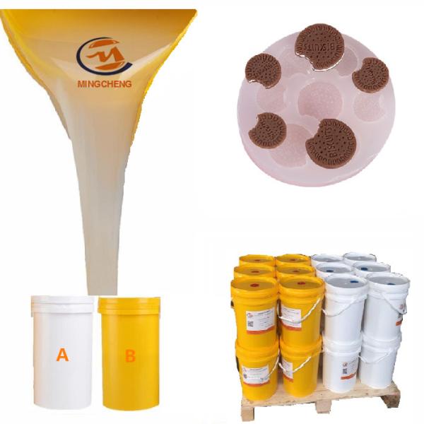 Translucent RTV2 Platinum Cure Silicone For Making Cholocate Cake Decorating
