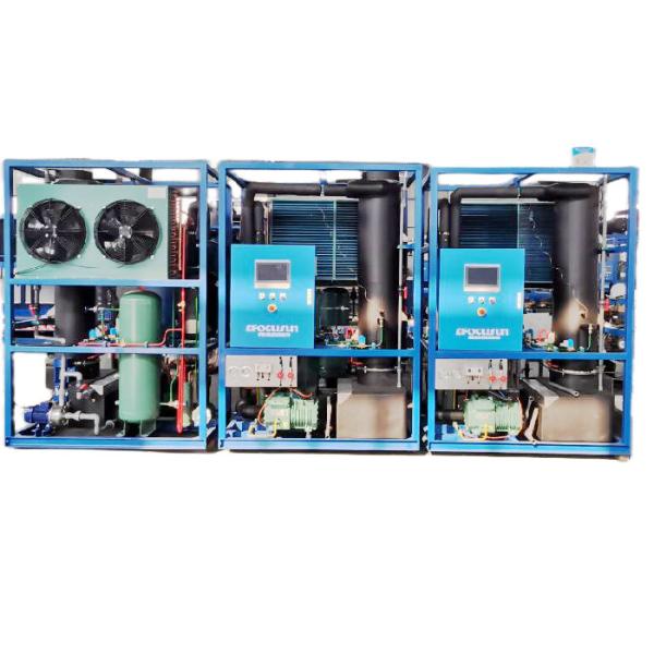 Quality Optimize Cooling with Focusun Rolito Tube Ice Making Machine and Air Cooling Condenser wholesale