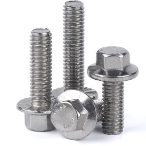 Metric Din6921 DIN6923 Serrated Hex Flange Bolt And Nuts JIS Standard