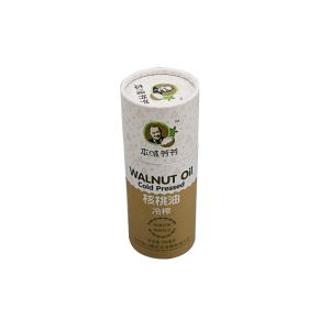 Art Paper Tubes Packaging , OEM Round Rigid Boxes Paperweight 250g/m2