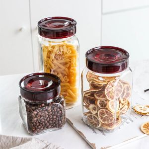 Borosilicate 1250ML 1550ml Jam Pickle Sealable Glass Jars