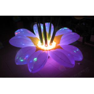Cheap LED Shining balloon craft Light inflatable flower Cartoon Fabric OL-LB-F1 for sale