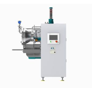 Axis Discharge Cone Barrel 18.5kW Wet Grinding Sand Mill Machine Saving Eneger