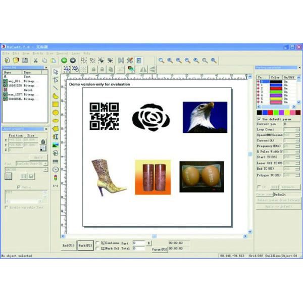 Quality Easy Operate EZCAD Laser Marking Software wholesale