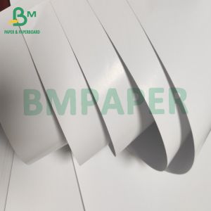80g 130g White Glossy Sticker Paper With Hot Melt Glue White Back Paper