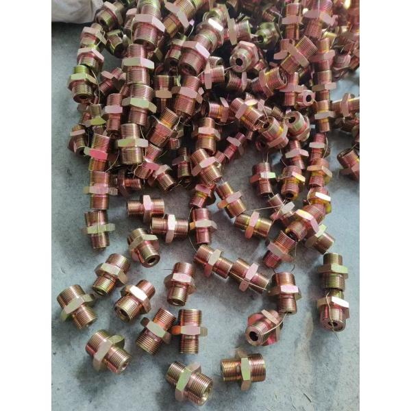 Customized Thread Adapter Raw Material And Standards Carbon Steel Hydraulic Hose