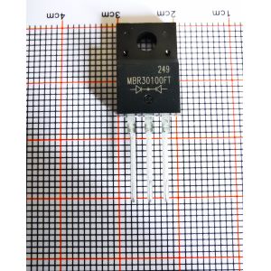 Low Forward Voltage Drop MBR30100FT TO-220F-3L 30A 100V Schottky Diode MBR3040FT