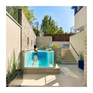 Transform Your Pool Area with AUPOOL Acrylic Panel Swimming Pool and Above