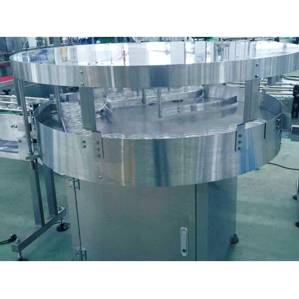 High Speed Automatic Rotary Plastic Glass Bottle Feeding Table