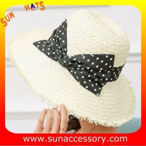 AK17540 fashion Wide brim sunny beach paper straw hats for womens in stock ,