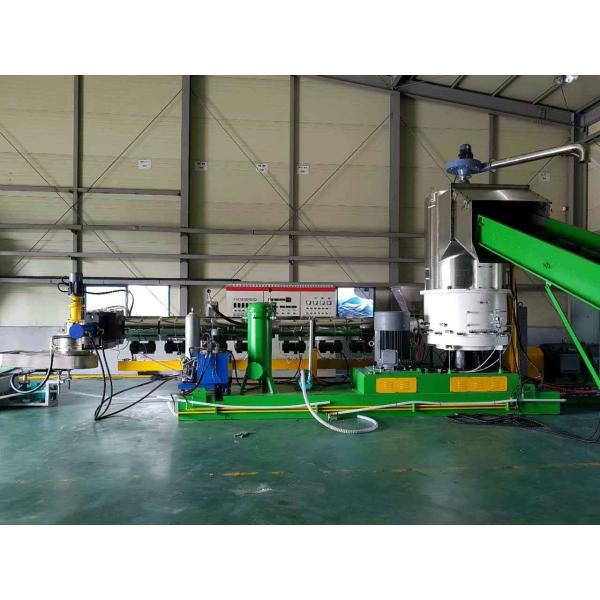 Quality All In One 800kg/H Compaction Plastic Granulating Line wholesale