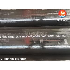 ASME SA333 Grade 6 Seamless Carbon Steel Pipe for Low Temperature