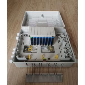 ODM FDB FTTH Distribution Box ABS 16 Core Fiber Optic Distribution Box
