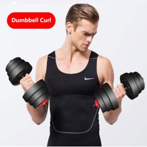 EVA 88lbs Adjustable Dumbbell Barbell Set 40kg