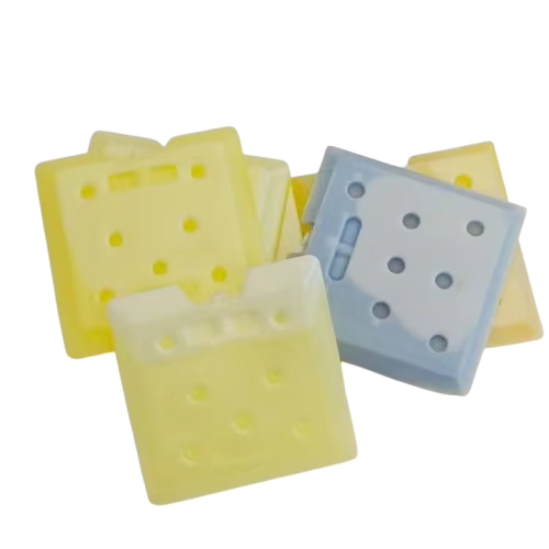 Non-Toxic PCM Ice Packs with 15-25C and -15 to -25C Temperature Range in Various