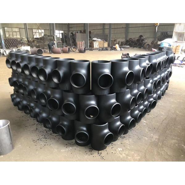 Carbon Steel Asme B16.9 Pipe Fitting Tee Seamless Straight / Reducing 1/2inch