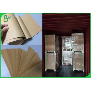 Cheap Good Moisture Resistance Foodgrade Kraft Liner Board 350g To Make Cake Box for sale