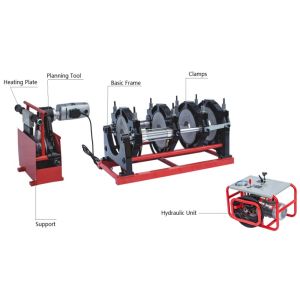 China 90mm To 250mm Hydraulic Butt Fusion Welding Machine Four Clamps on sale