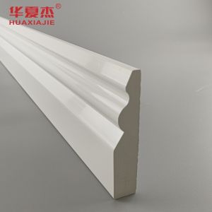 Factory Custom Baseboard High Quality Skirting Pvc White Building Material