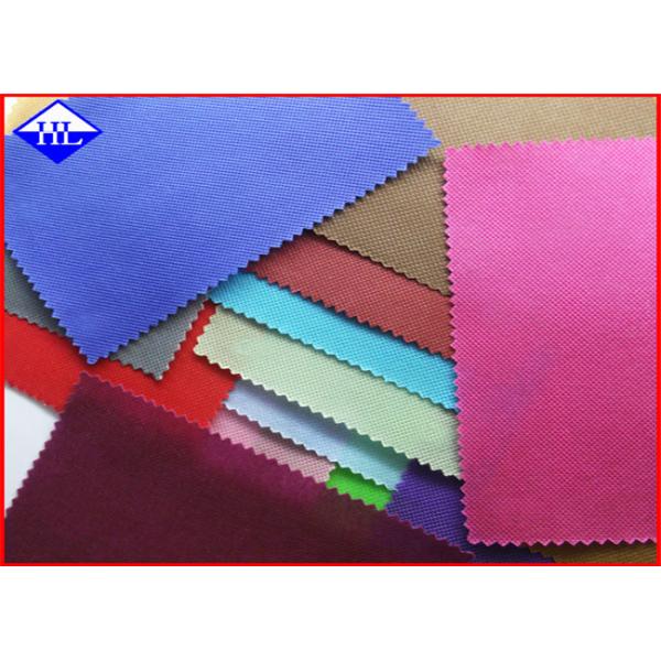 Virgin PP Spunbond Nonwoven Fabric , Non Woven Raw Material Shrink Resistant