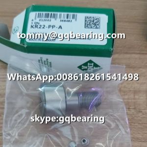 China Gcr15 Steel Material INA KR22-PP Stud Type Track Roller Bearing KR22-PP-A Cam Follower Bearing on sale