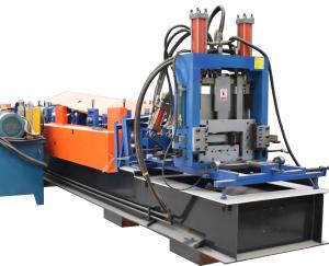 China Lip Channel 1.5mm Galvalume Cz Purlin Roll Forming Machine on sale